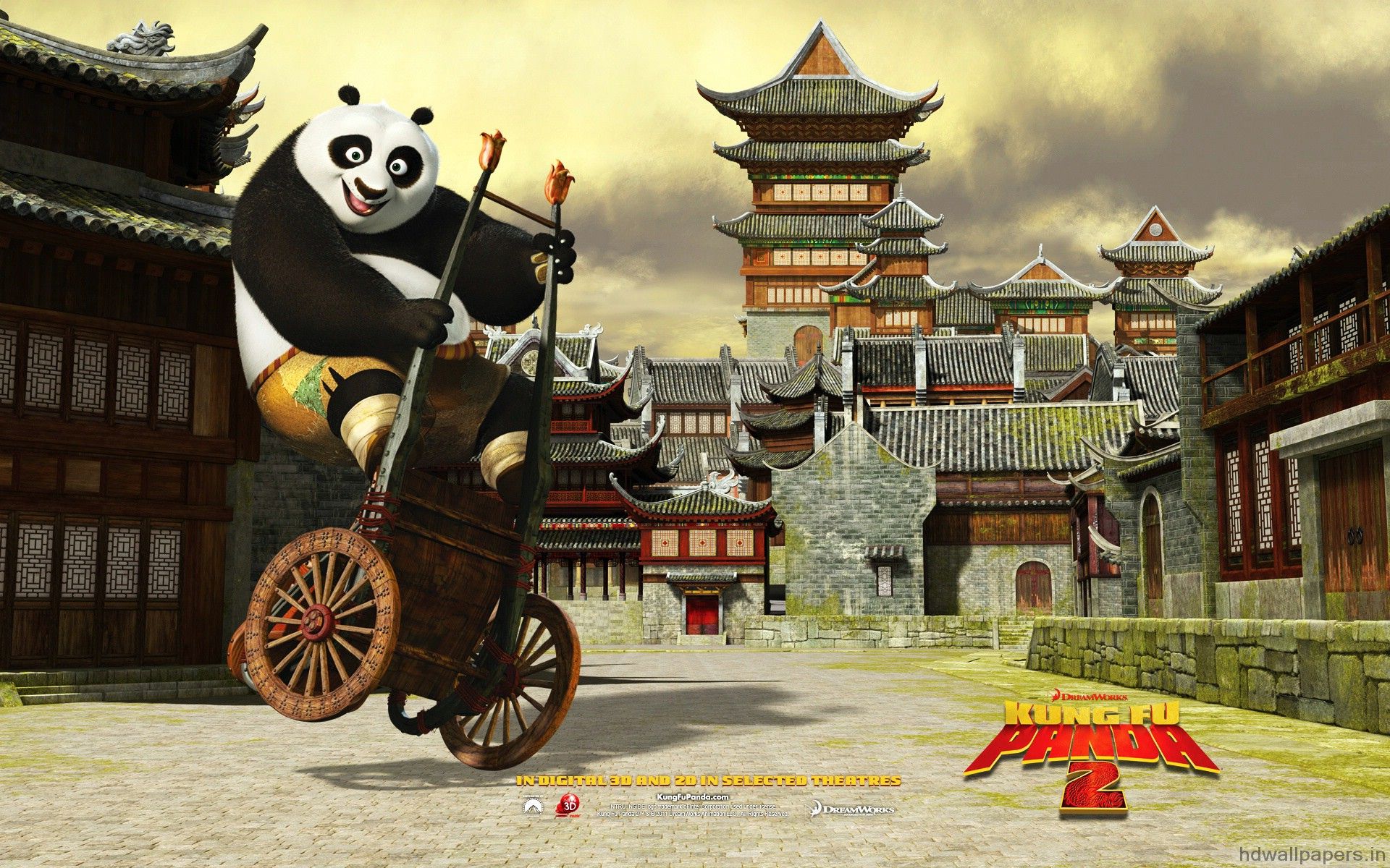 Kung Fu Panda 1 & 2 HD Movie Wallpapers - Page 1