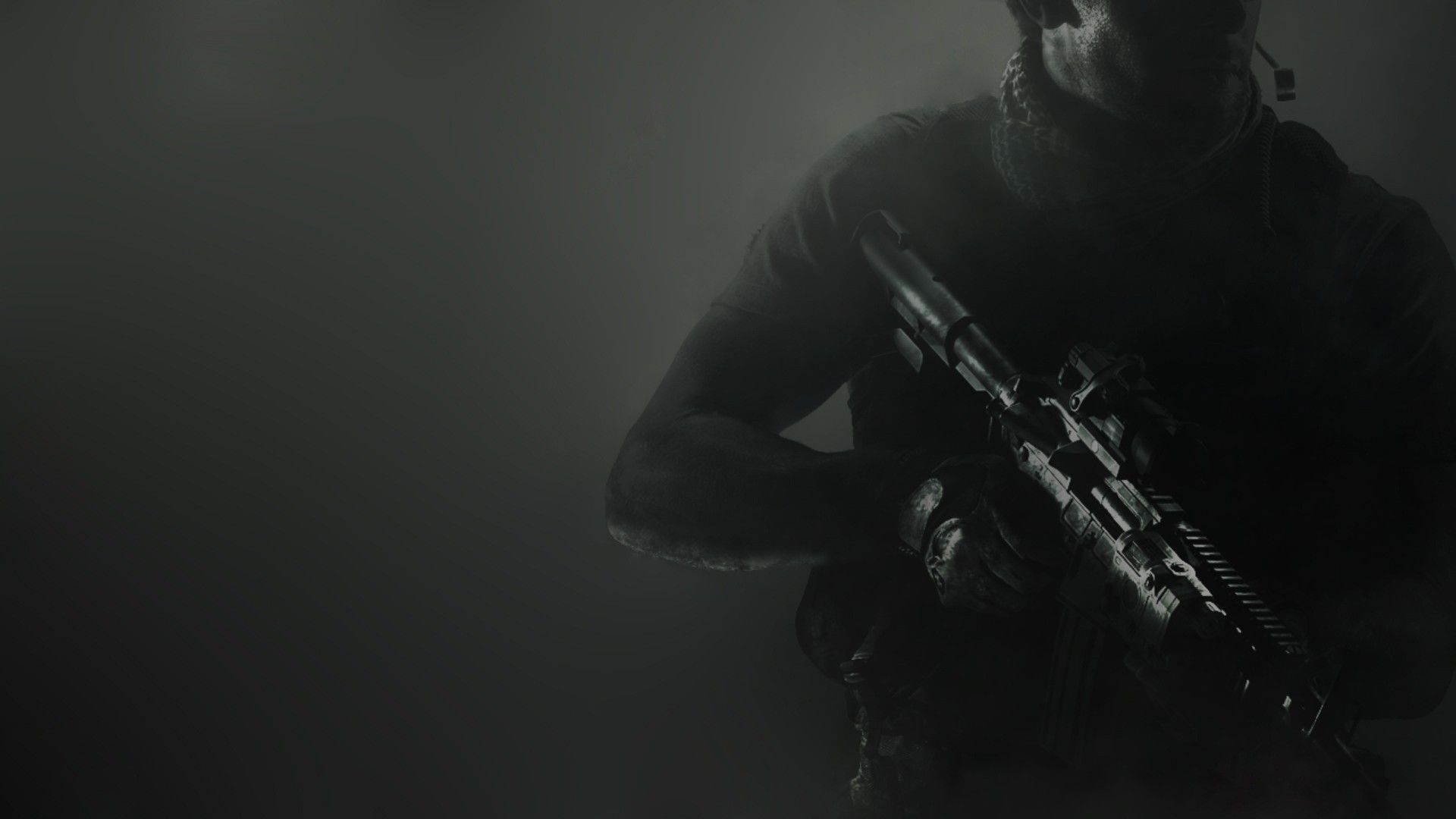 Special Forces in the dark, the game Call of Duty Modern Warfare 3