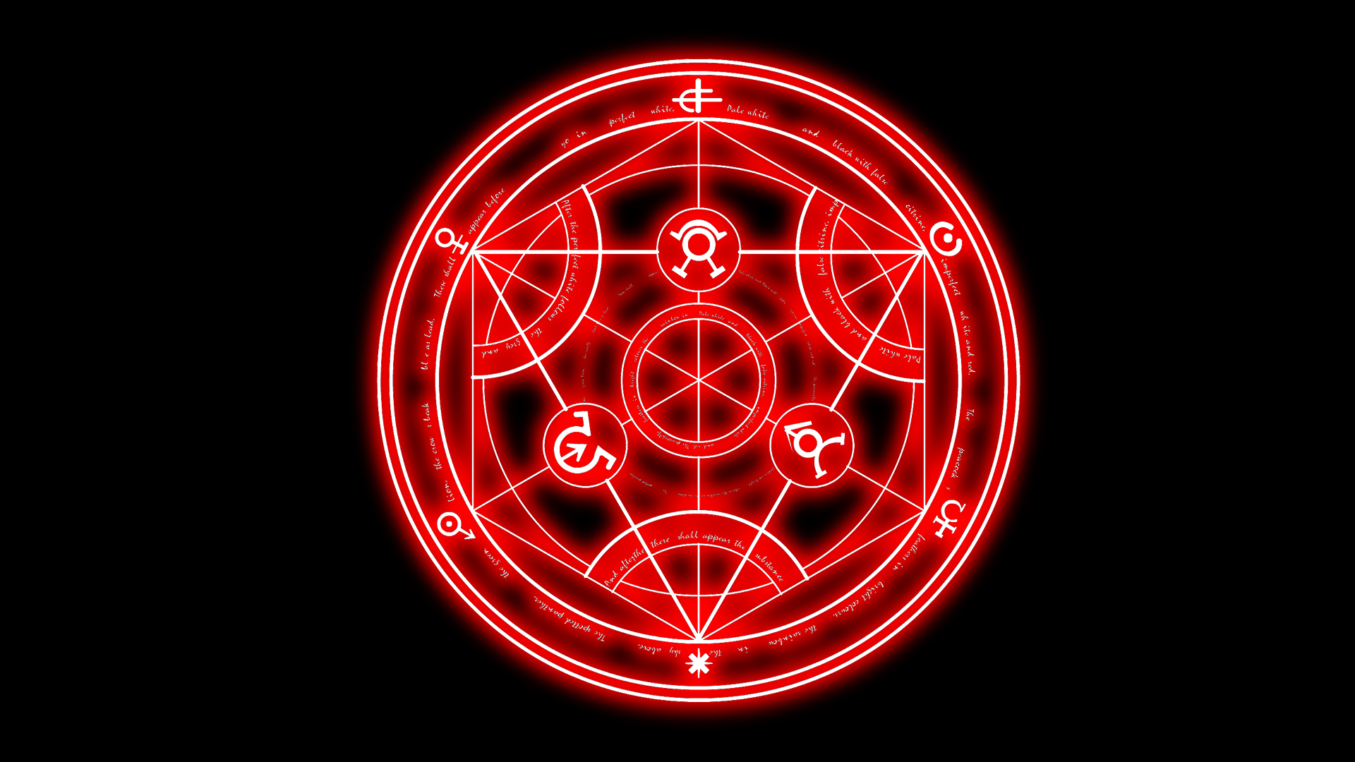 Fullmetal Alchemist Red Seal Desktop Background HD 1920x1080