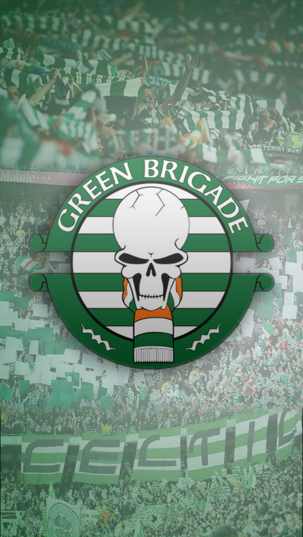 FH on Twitter Celtic Green Brigade iPhone 5 Wallpaper