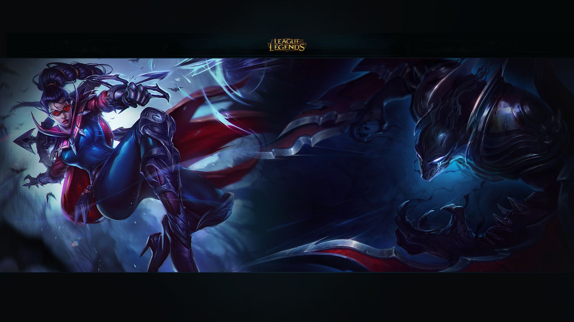 Vayne and Nocturne HD Wallpaper 1920x1080 ID46707
