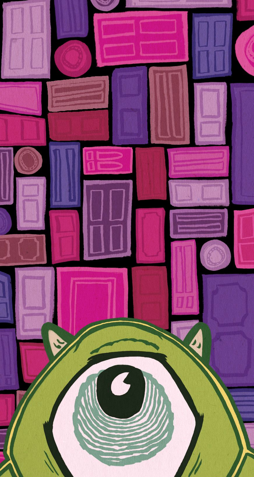 Monsters Inc. iPhone Wallpaper Company