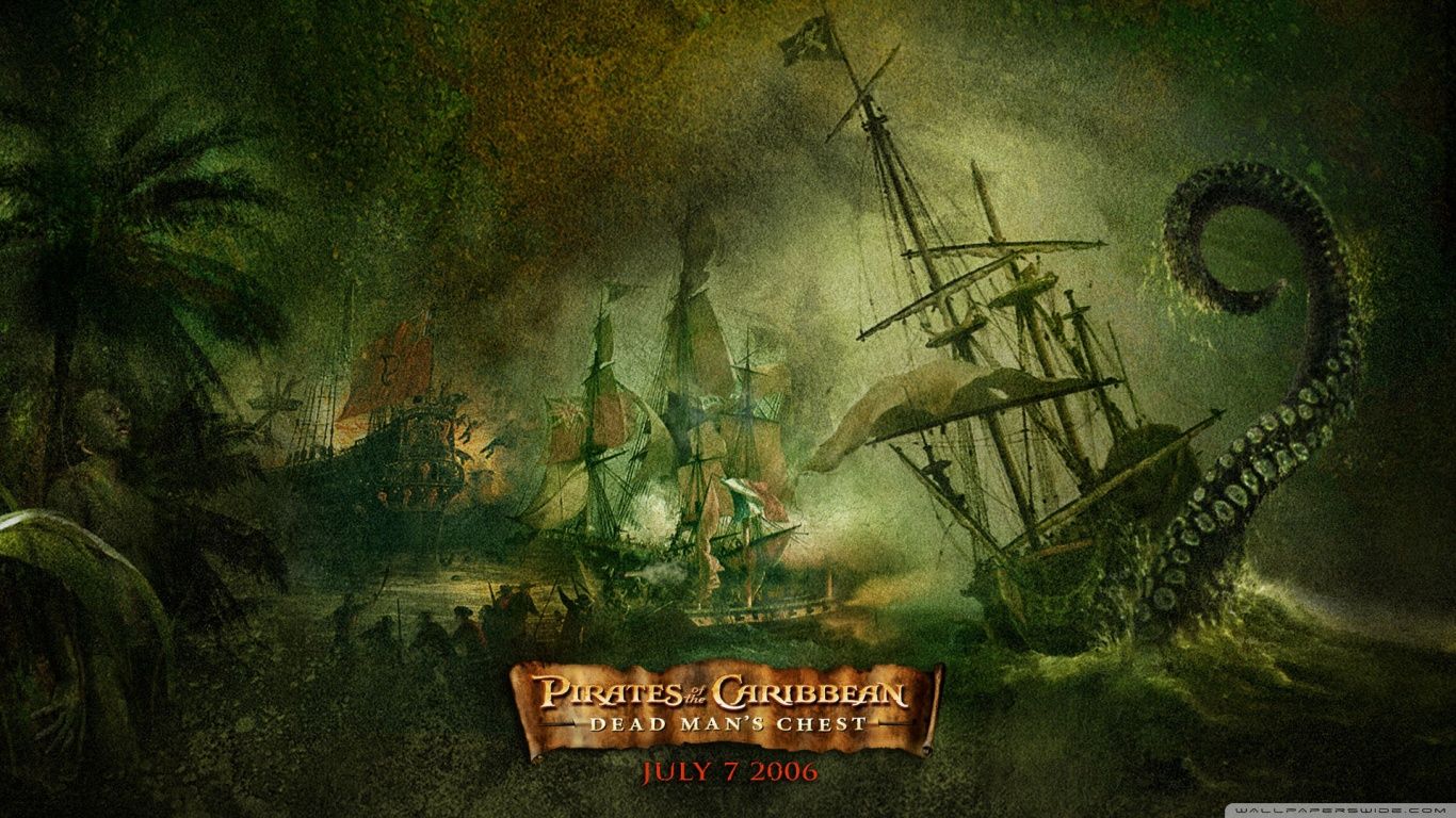 Dead Man's Chest Pirates Of The Caribbean HD desktop wallpaper ...