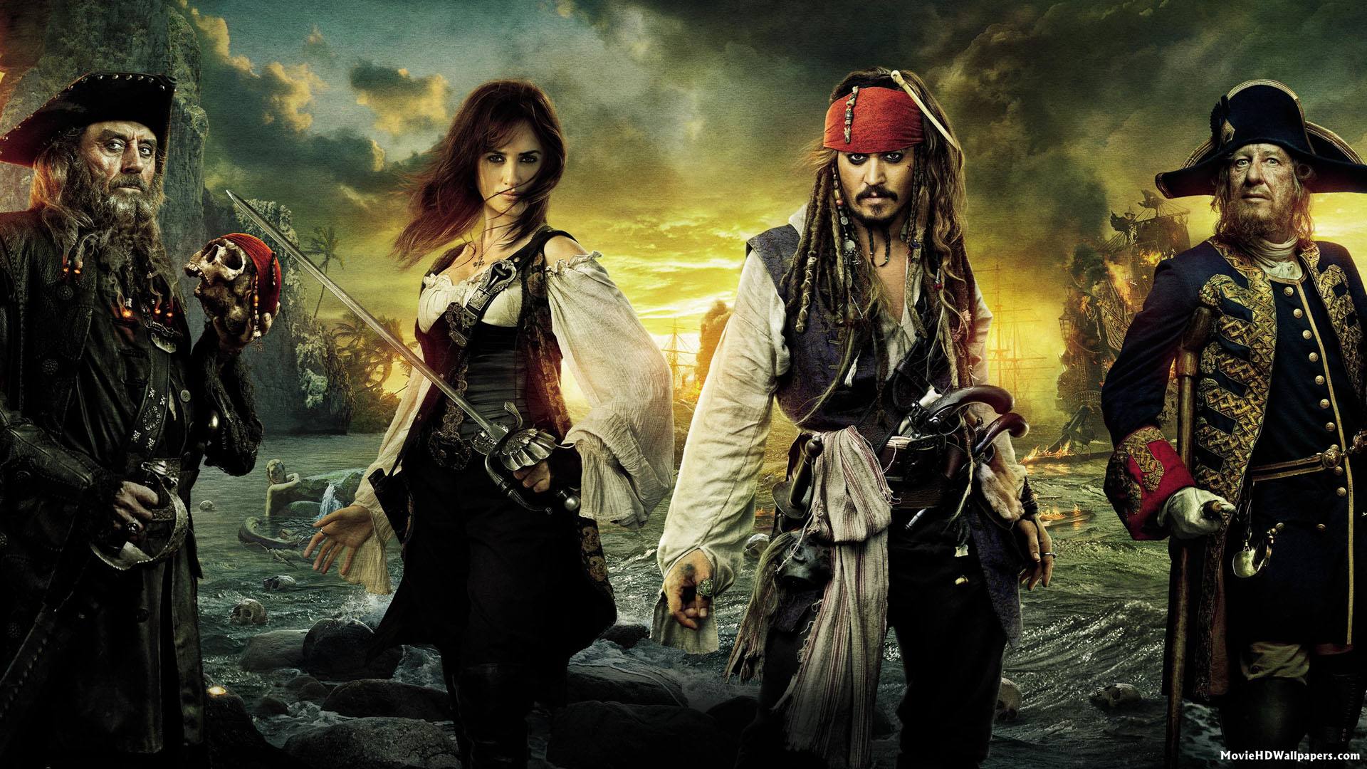 Pirates of the Caribbean On Stranger Tides Cast | Movie HD Wallpapers