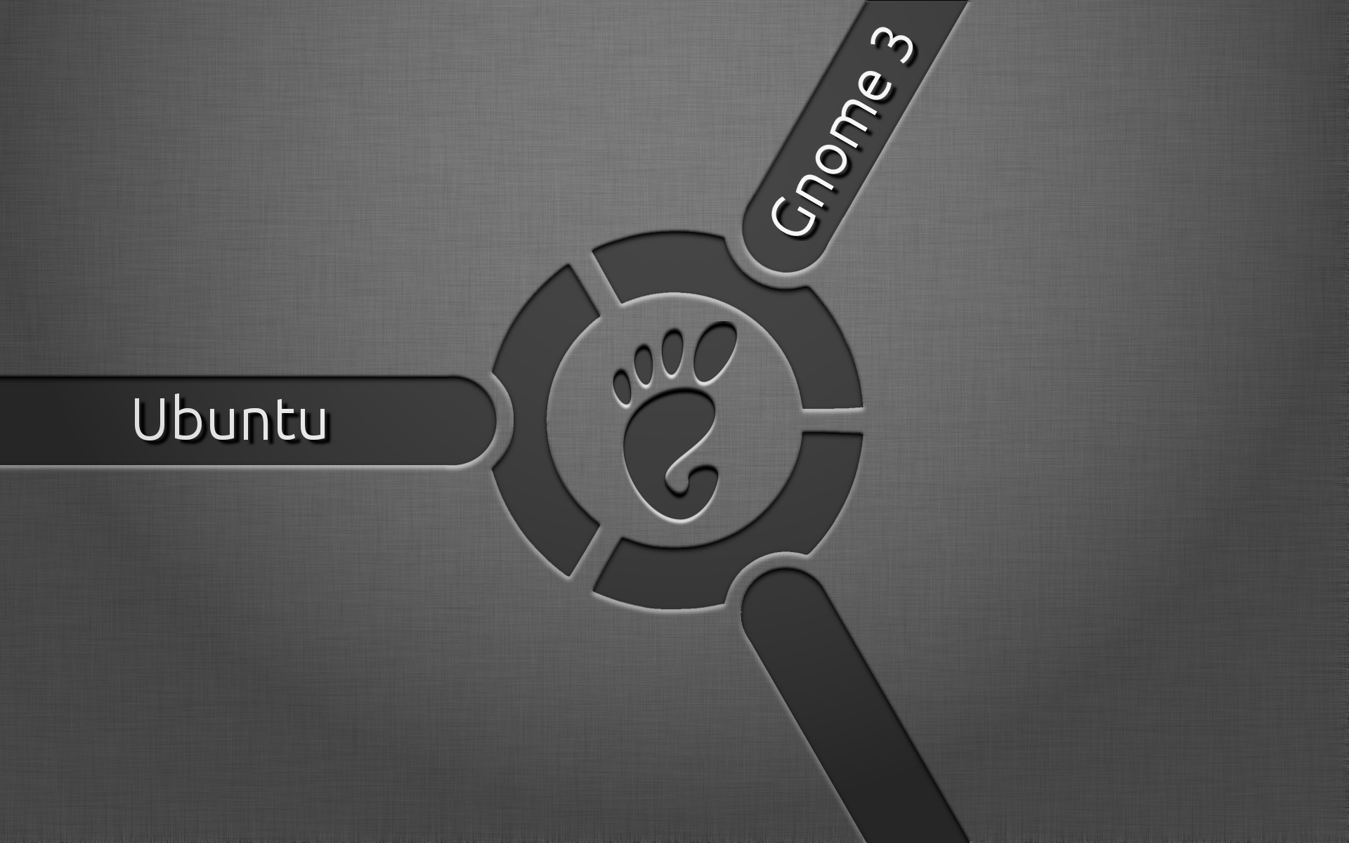 Wallpaper - Ubuntu and Gnome 3 by jrogge on DeviantArt