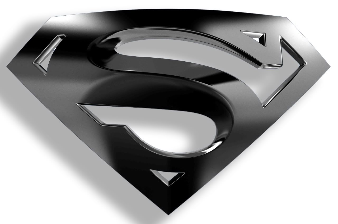 Superman Logo Black And White Wallpapers HD | I HD Images