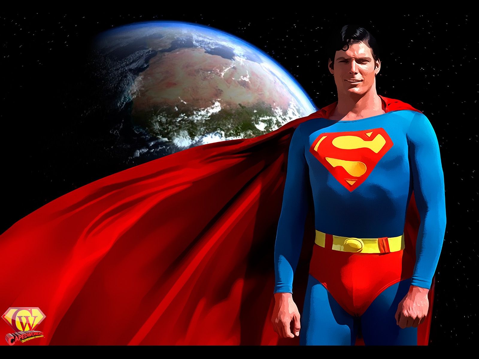 Black Superman World Wallpaper Free Download