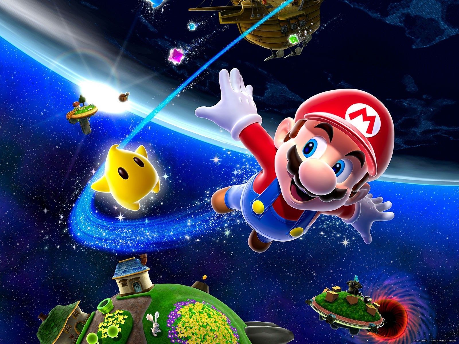 Super Mario Galaxy Wallpaper - Super Mario Bros. Wallpaper