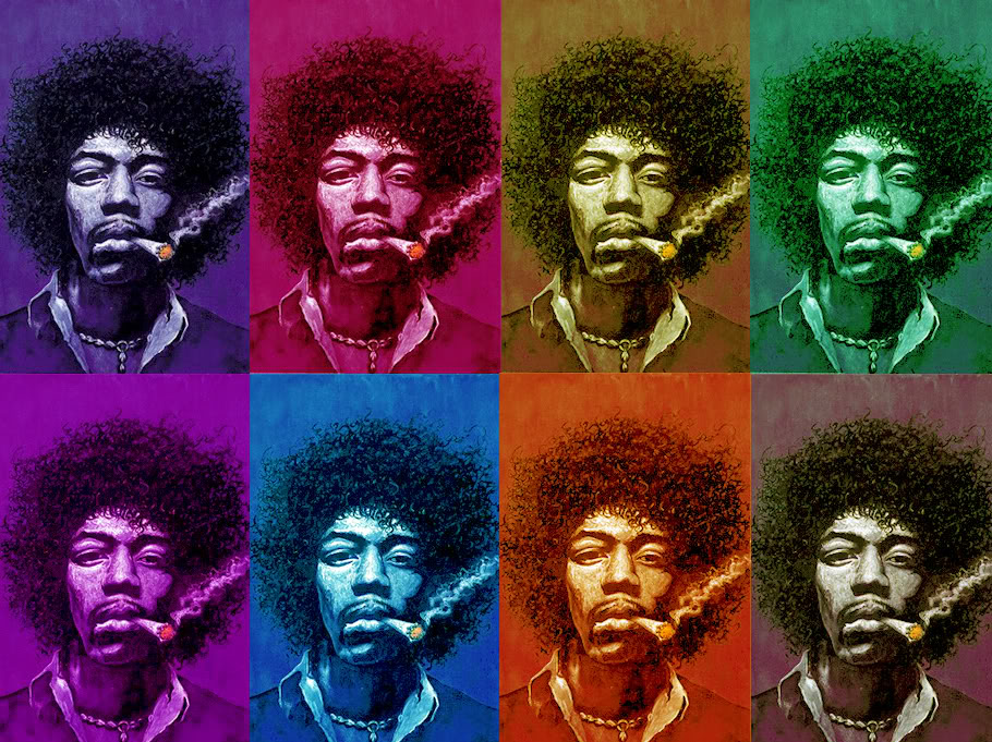 Jimi Hendrix Myspace Layouts