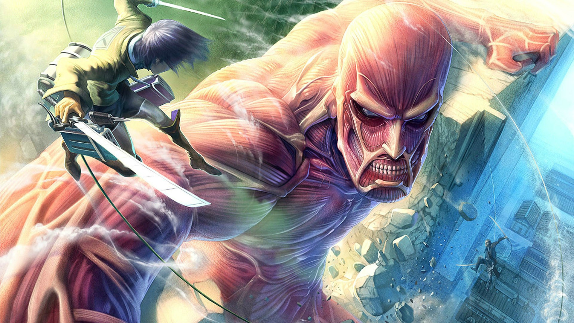 448 Attack On Titan HD Wallpapers Backgrounds - Wallpaper Abyss