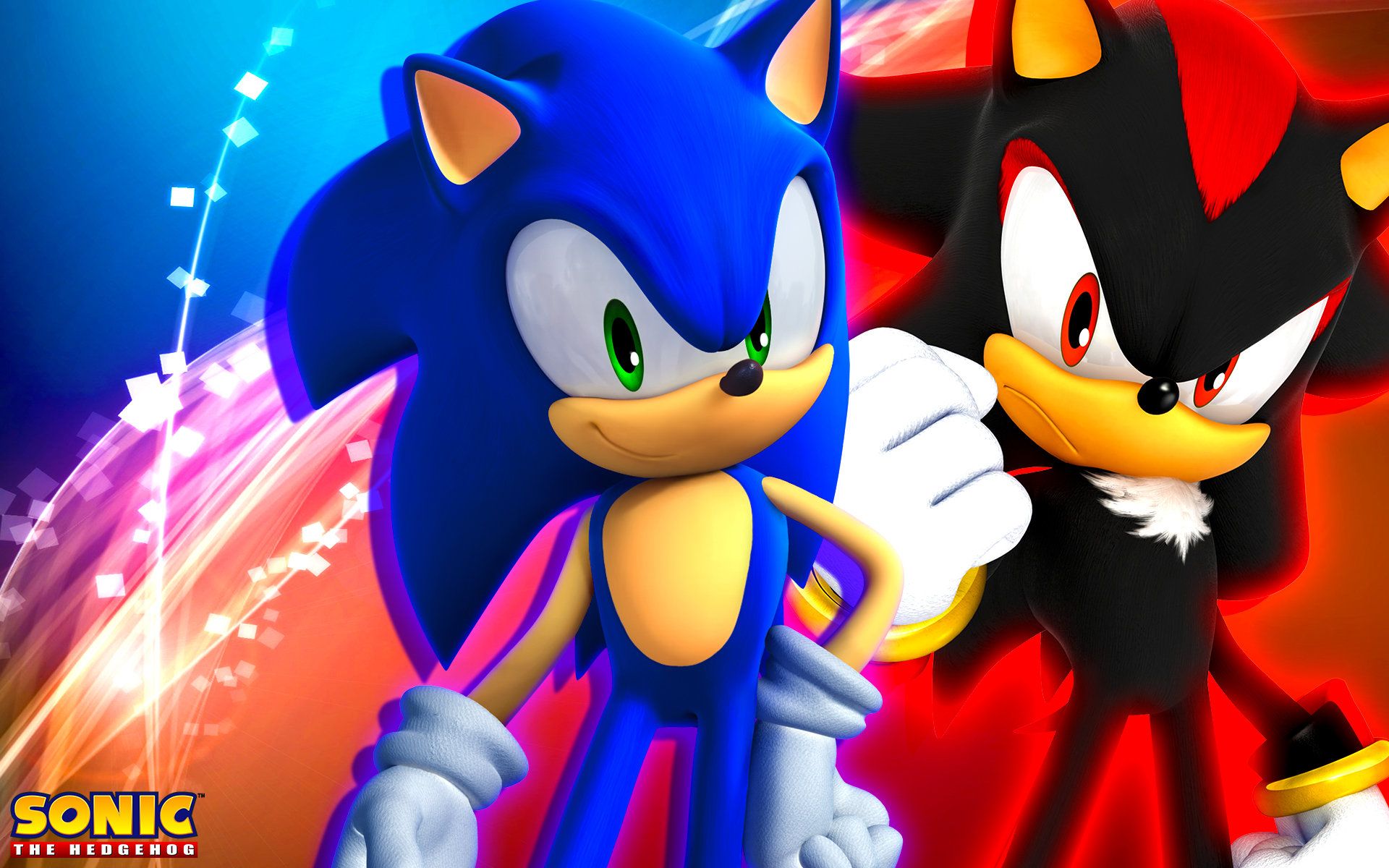 Sonic And Shadow Wallpaper by SonicTheHedgehogBG on DeviantArt