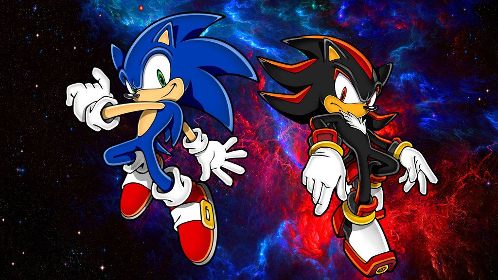 Sonic and Shadow wallpaper by SIMBA2131 on DeviantArt