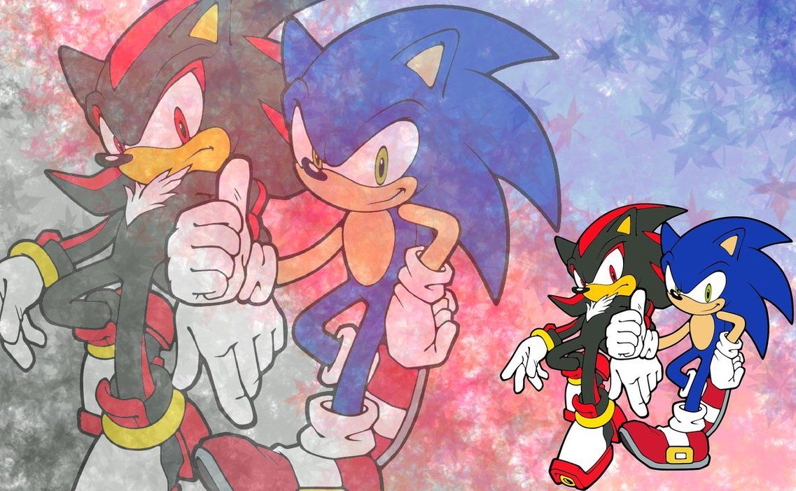 Sonic and Shadow Wallpaper by TwiliShady on DeviantArt