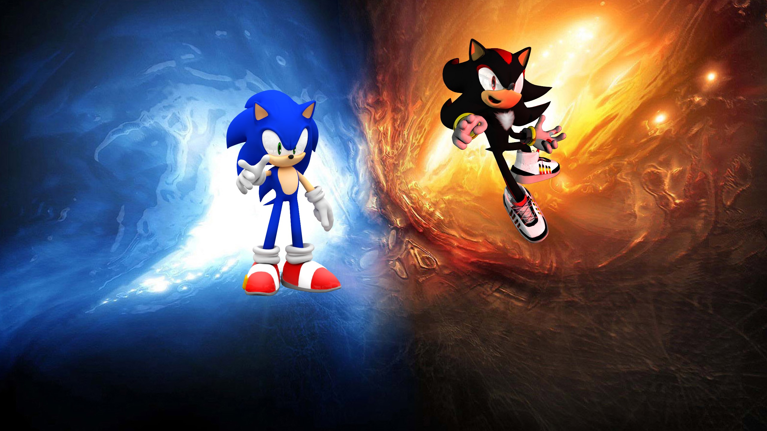 Sonic and Shadow Wallpaper Full HD Pictures