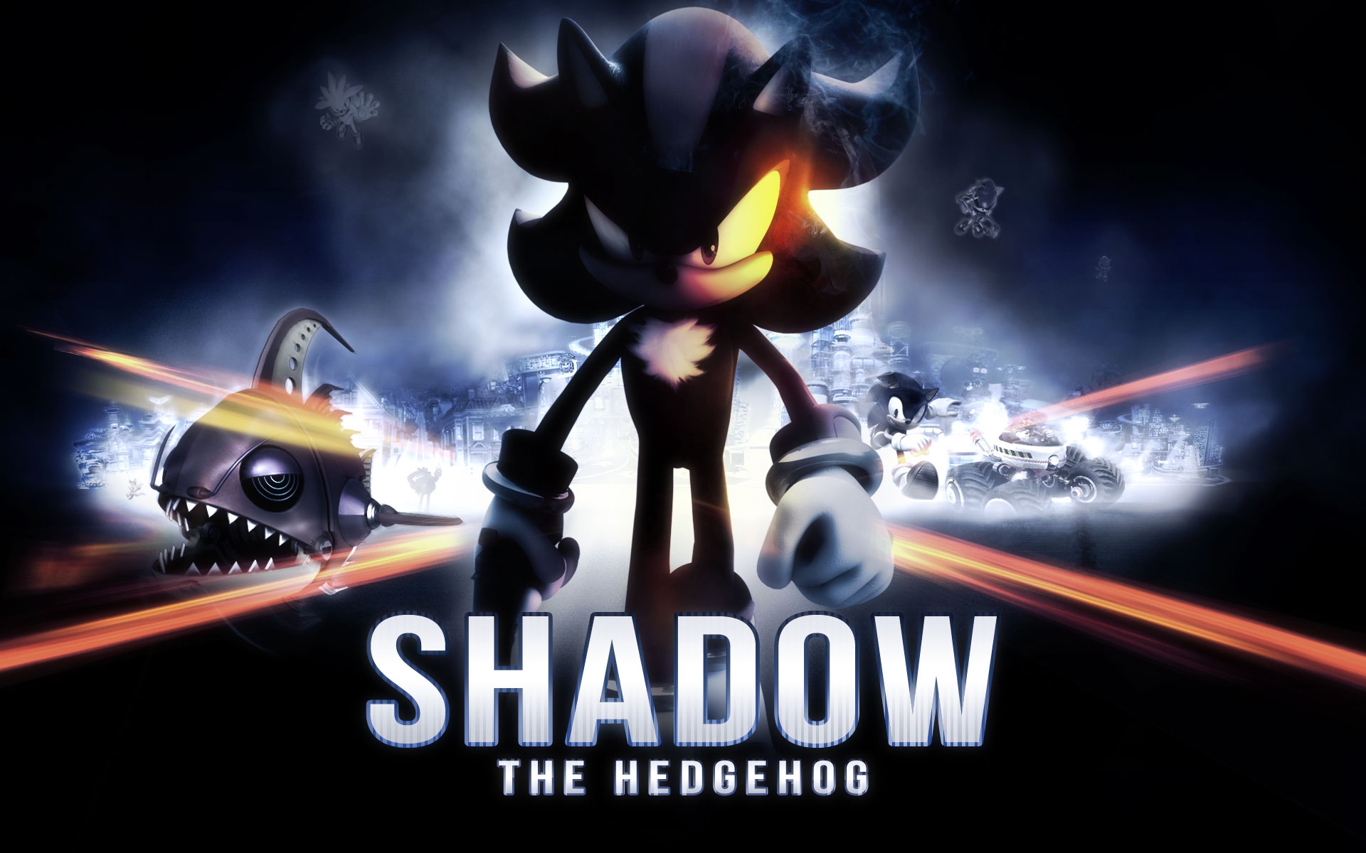 Sonic The Shadow Hedgehog Battle Field wallpaper for 2048x1152 ...