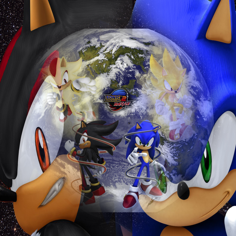 Sonic and Shadow Hedgehog Wallpaper by Spectty on DeviantArt
