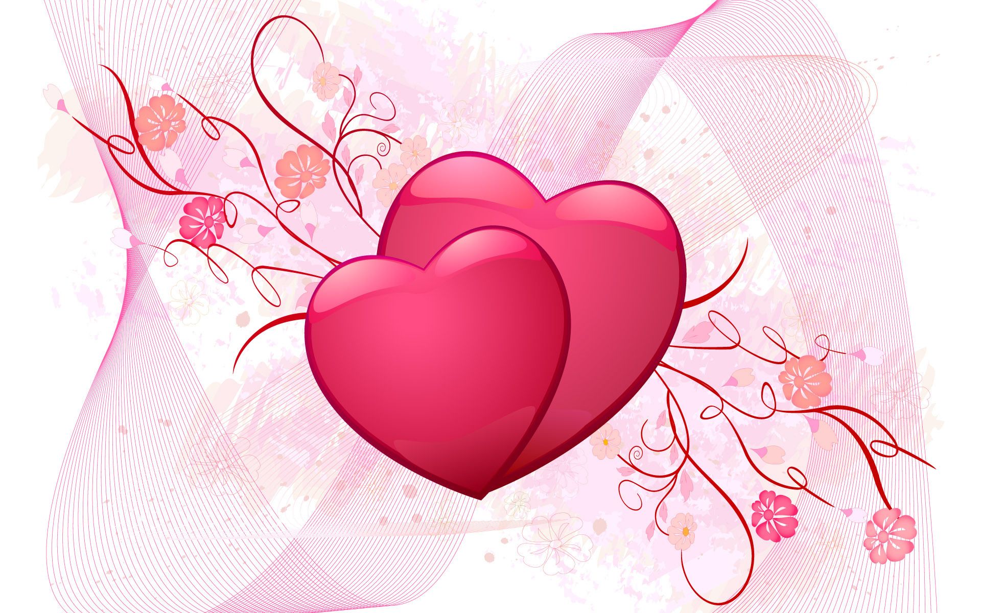 Love heart is so romantic wallpapers