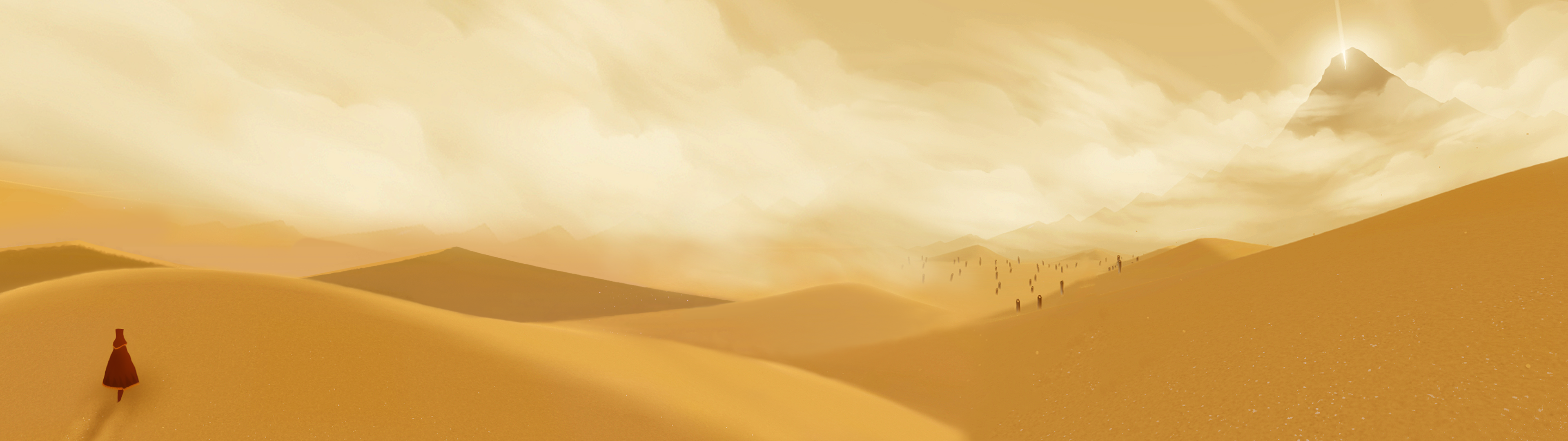 Journey Dual-Screen Wallpaper (3840x1080) by Nonexistent-One on ...
