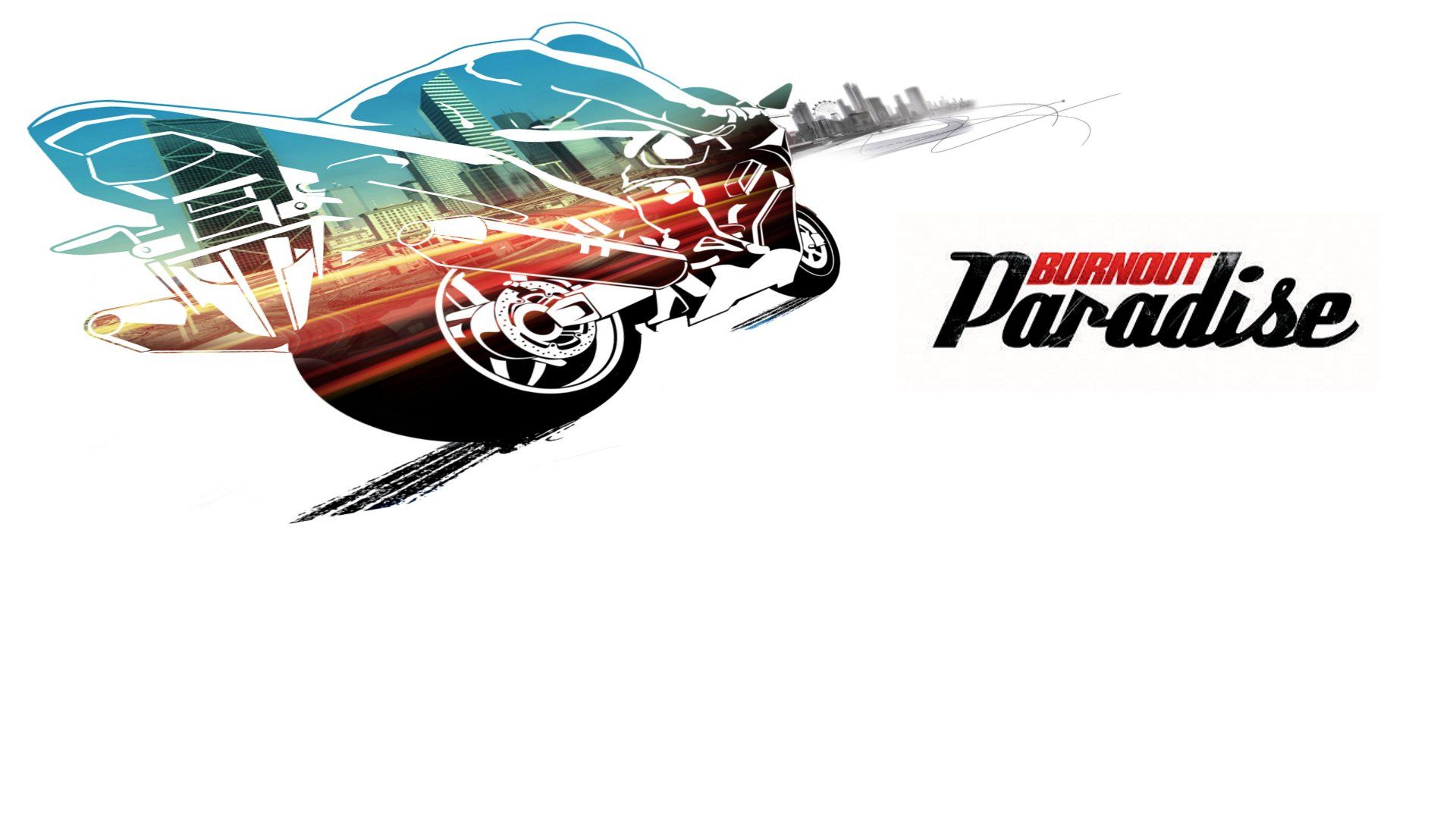 BURNOUT PARADISE racing action race game video poster wallpaper ...