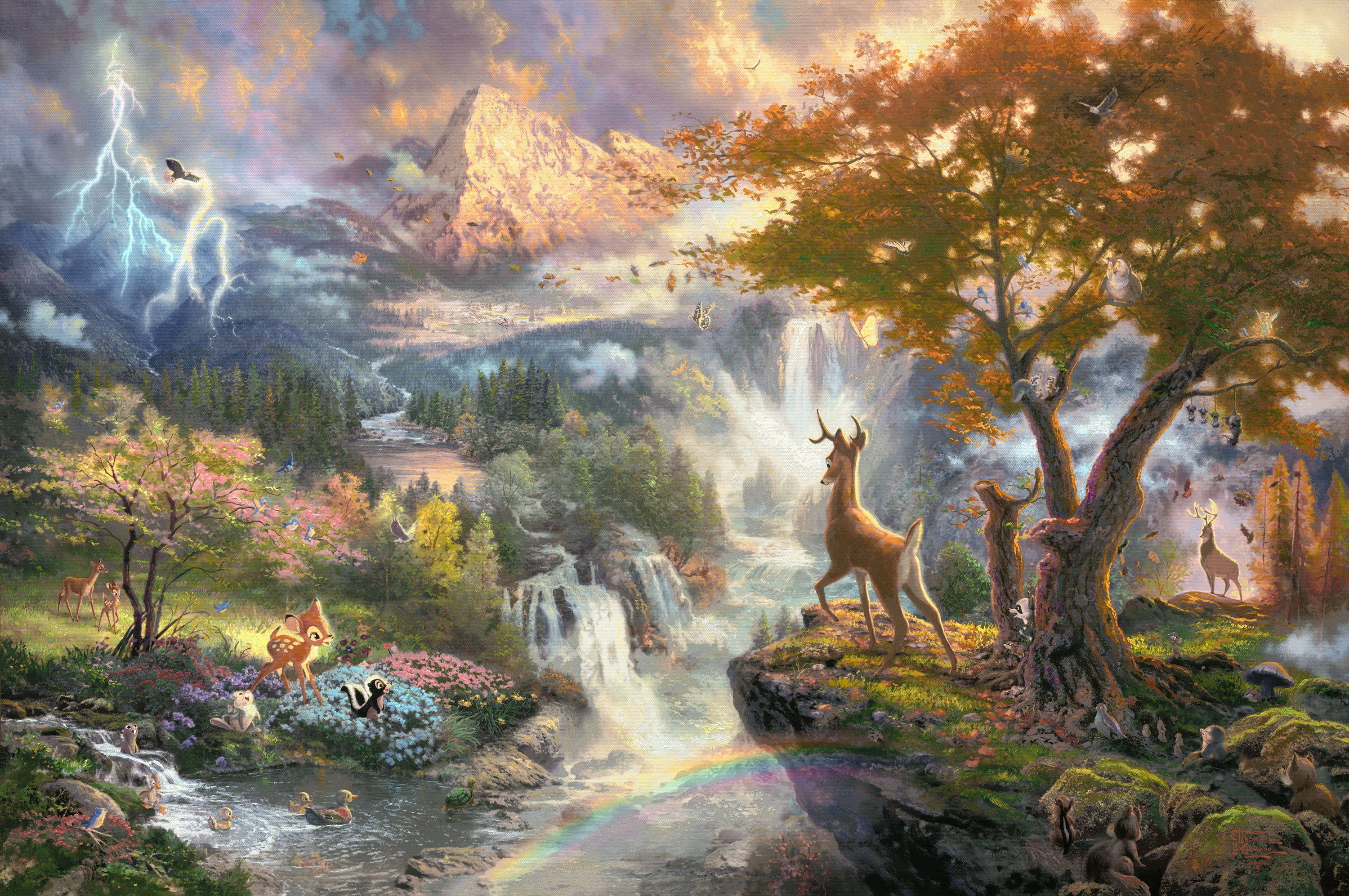 Wallpapers by THOMAS KINKADE - Wallpaper Abyss