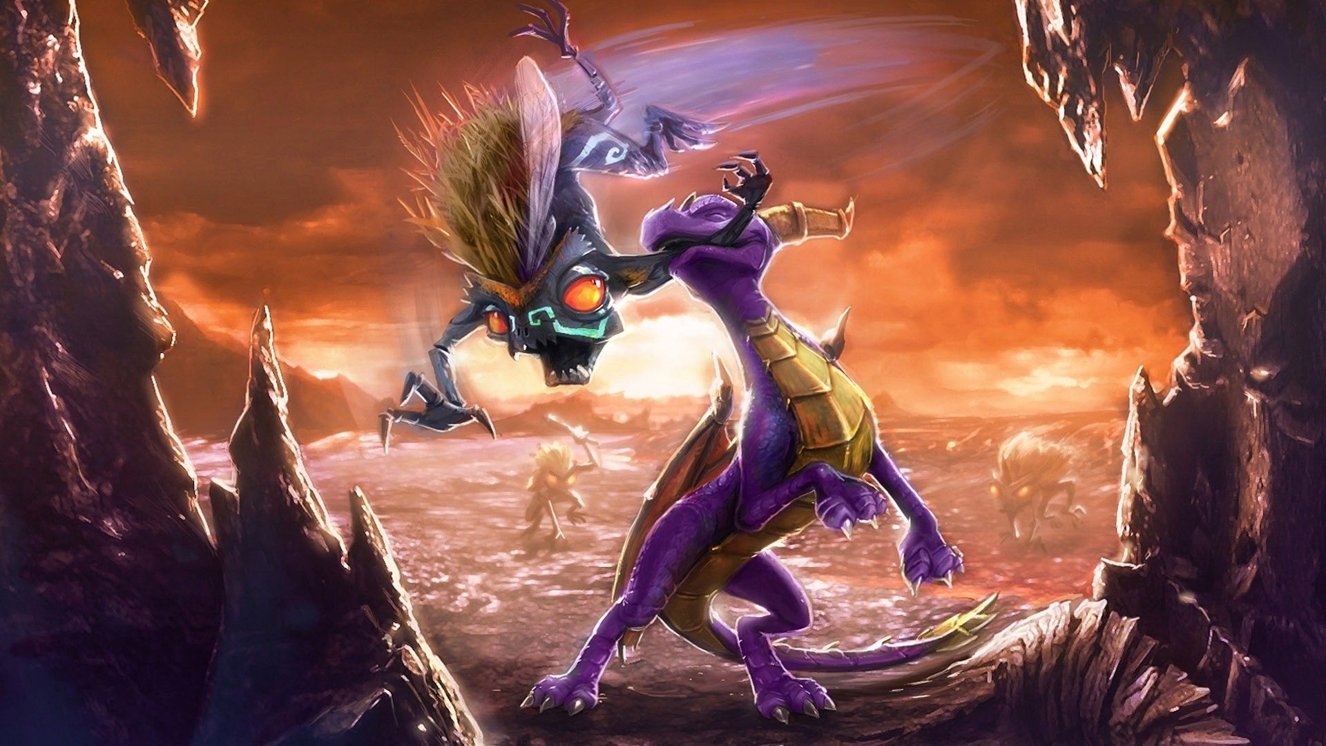 The Legend of Spyro - Dawn of the Dragon wallpaper - Free Wide HD ...