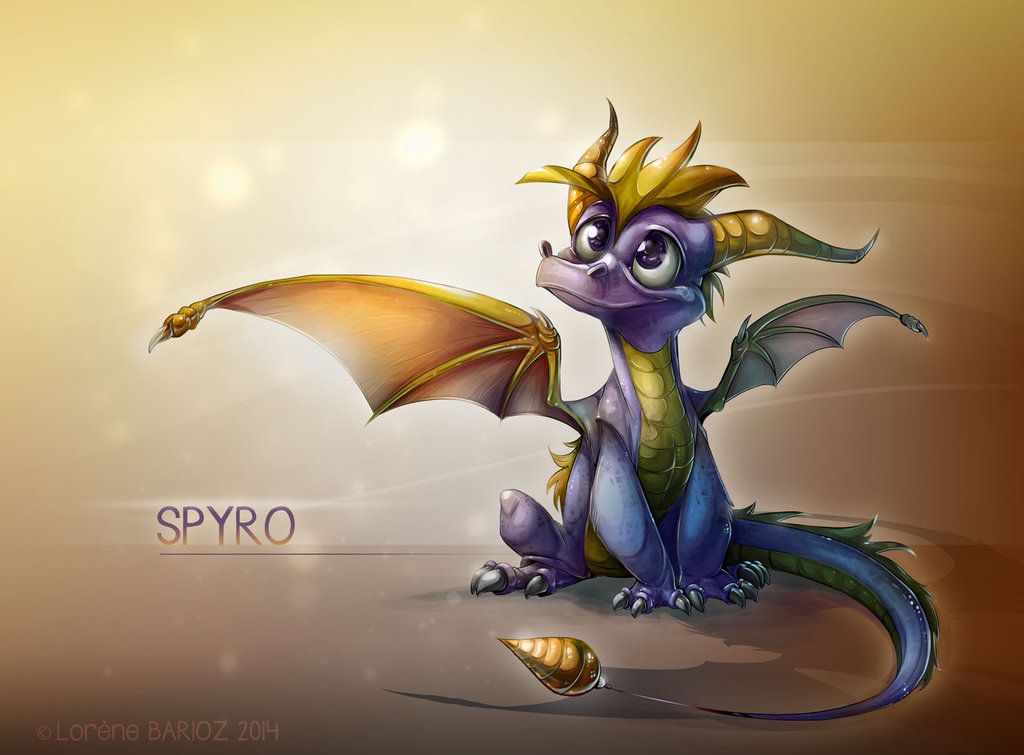 Spyro the Dragon by Dragibuz on DeviantArt