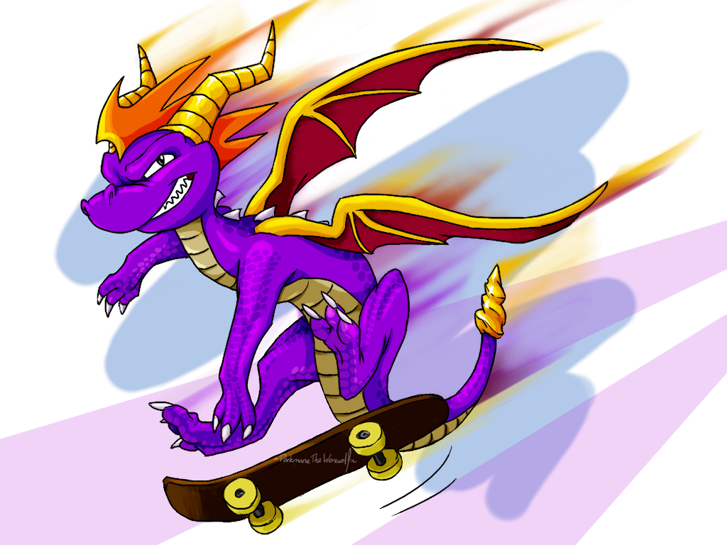 Spyro the Dragon by DarkmaneTheWerewolf on DeviantArt