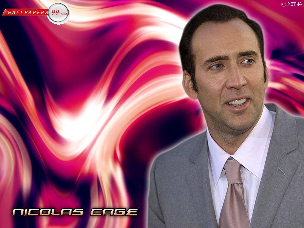 Hollywood Actor Nicolas Cage Wallpaper With Re #13499 Wallpaper ...