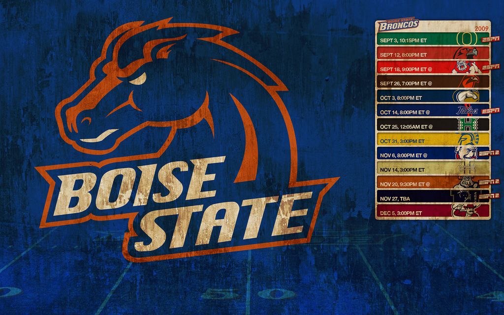 2009 Boise State Schedule Wallpaper | Flickr - Photo Sharing!