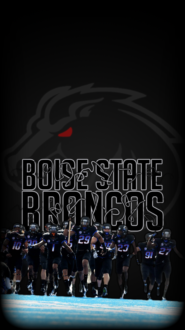 Boise State Iphone 5 Wallpaper by nickfoshizal on DeviantArt