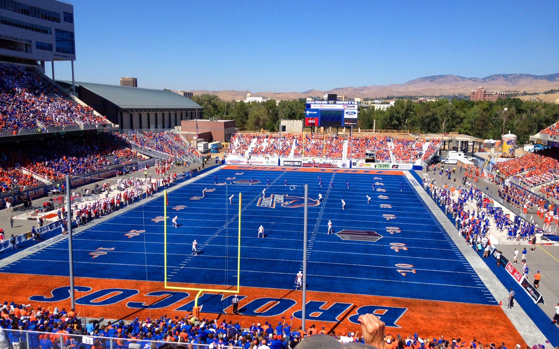 Mountain West Conference College Football Stadiums Backgrounds