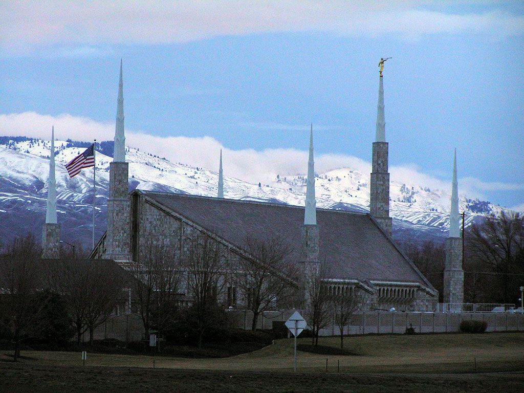 Boise Idaho LDS Mormon Temple Photograph Download