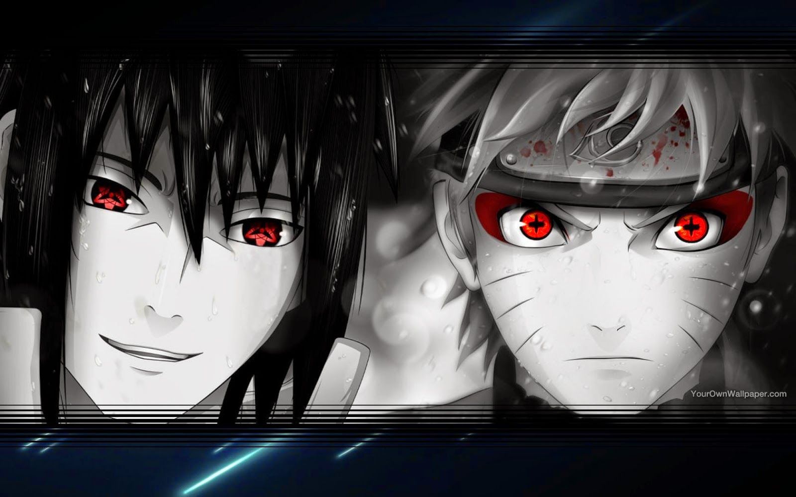 WallpapersKu Naruto vs Sasuke Backgrounds