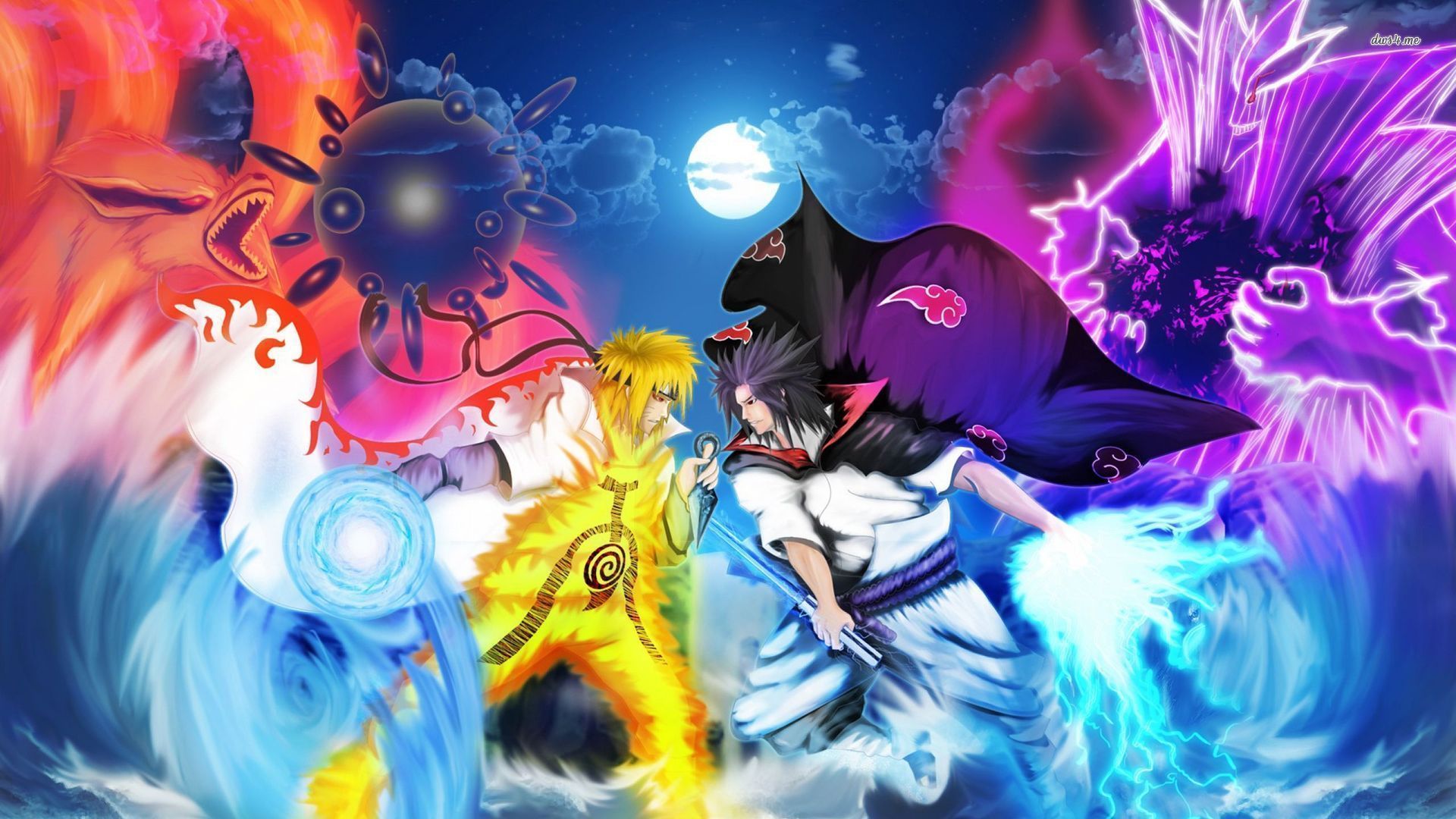 Naruto Vs Sasuke Backgrounds