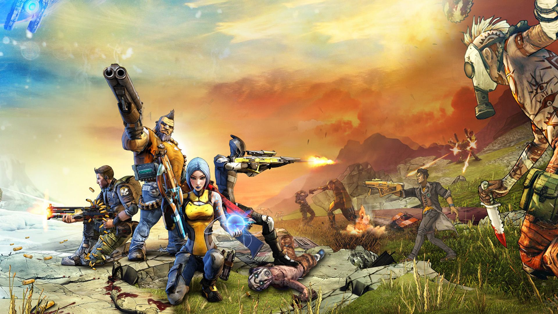 240 Borderlands 2 HD Wallpapers Backgrounds - Wallpaper Abyss