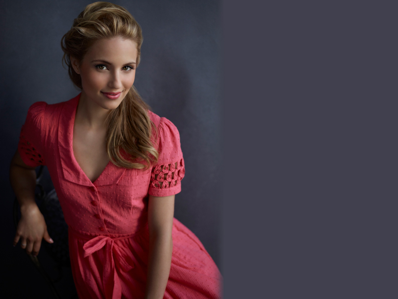 Dianna Agron Red Dress Wallpapers,Dianna Agron Wallpapers