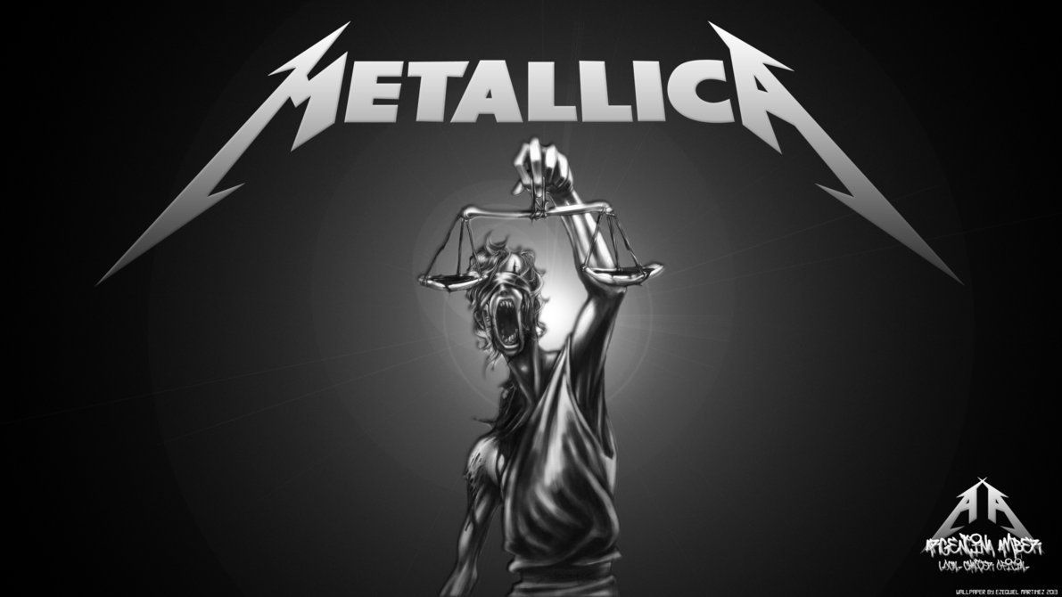 Download Rustic Metallica Logo Wallpaper  Wallpaperscom