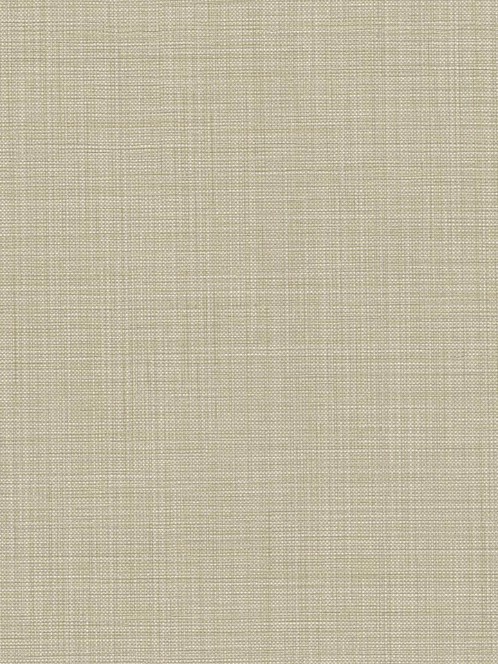 Off White 19-87433 Faux Linen Textures Wallpaper By Brewster