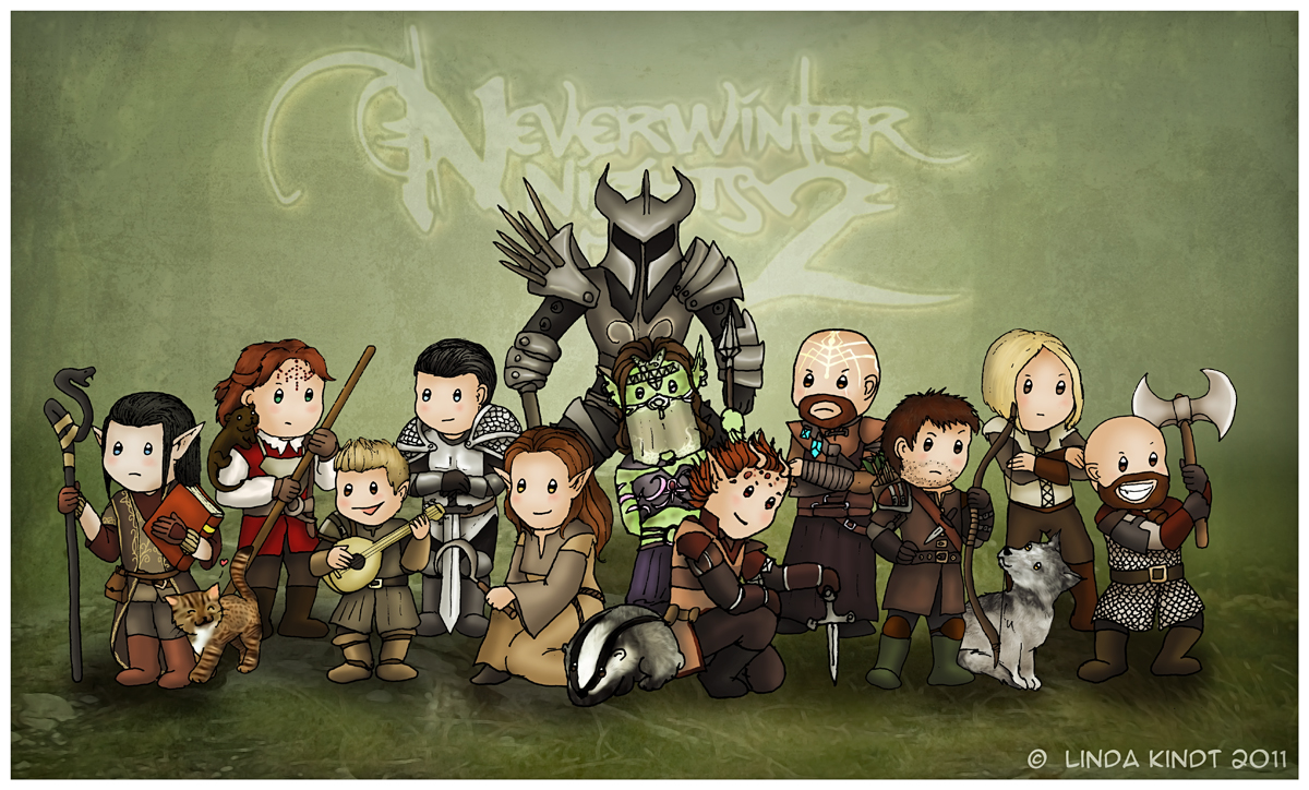 Neverwinter Nights 2: The Party by Isriana on DeviantArt