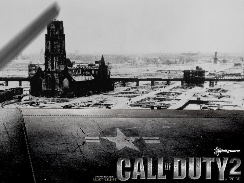 Call of Duty 2 BW Wallpaper by UniversalDiablo on DeviantArt