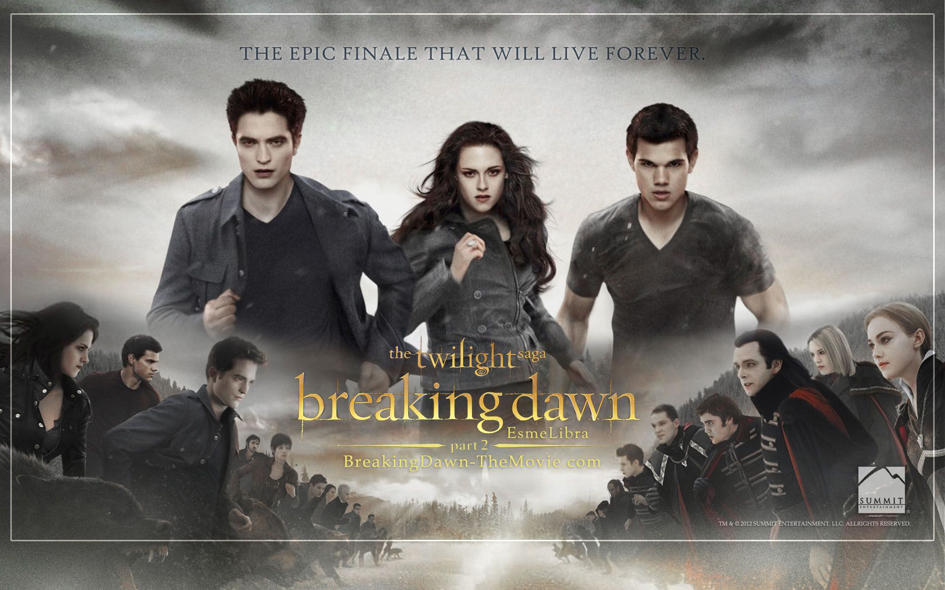 Breaking Dawn Part 2 Wallpaper - Twilight Series Wallpaper ...