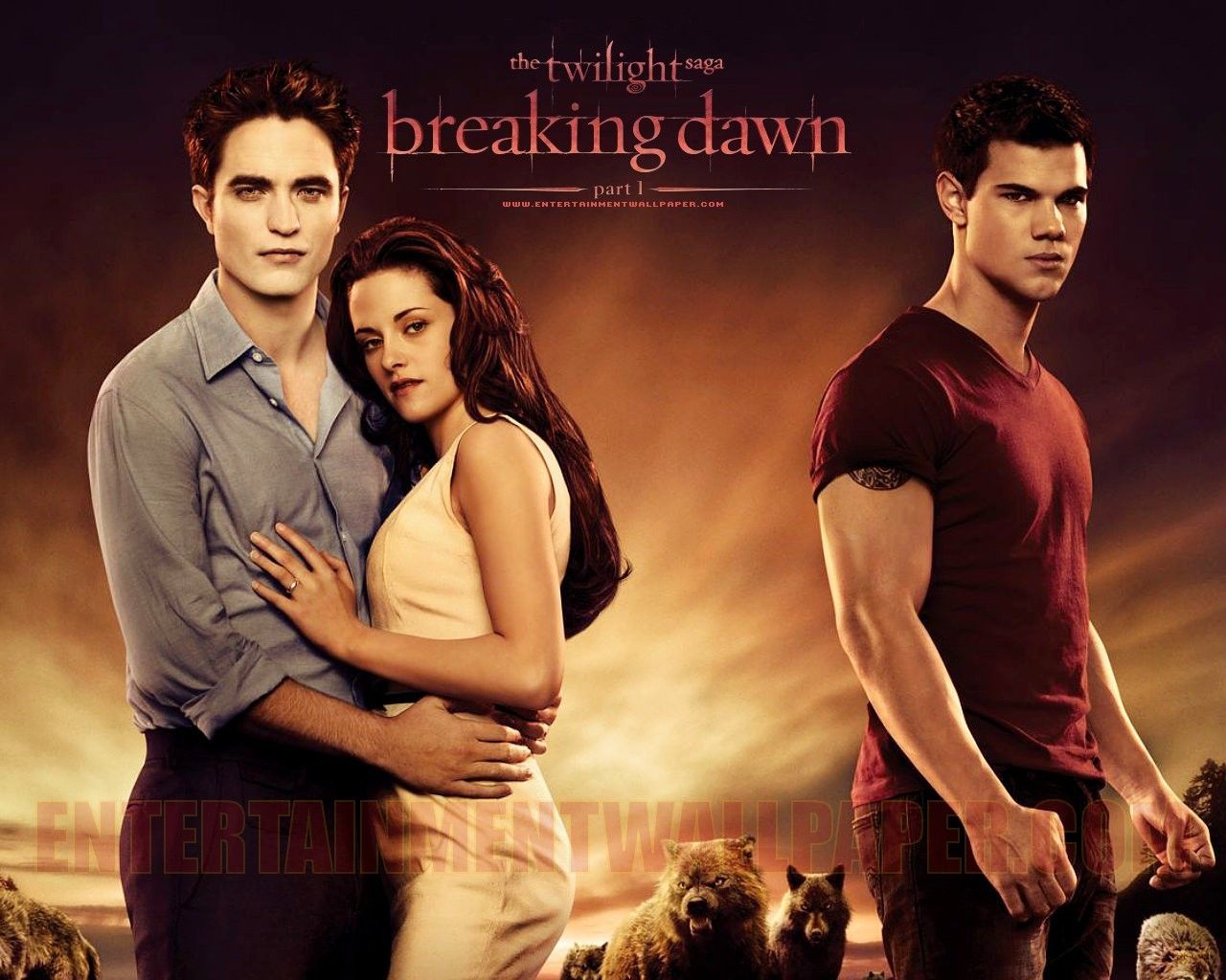 The Twilight Sagas Breaking Dawn Part I Wallpaper -