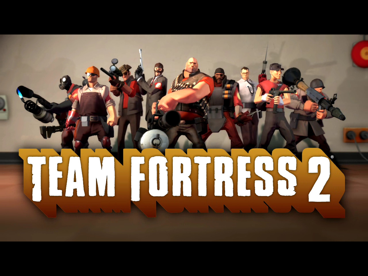 Jestingstock.com Team Fortress 2 Logo Wallpaper