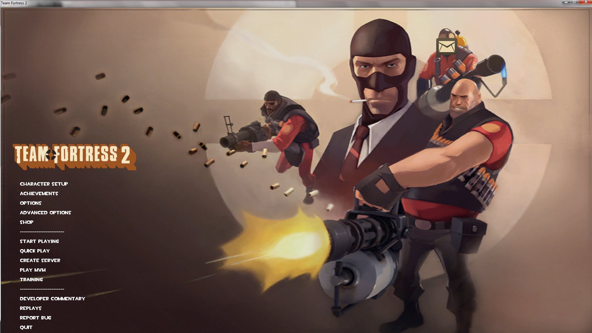 Classic Team Fortress 2 Menu Theme Backgrounds, and Classic
