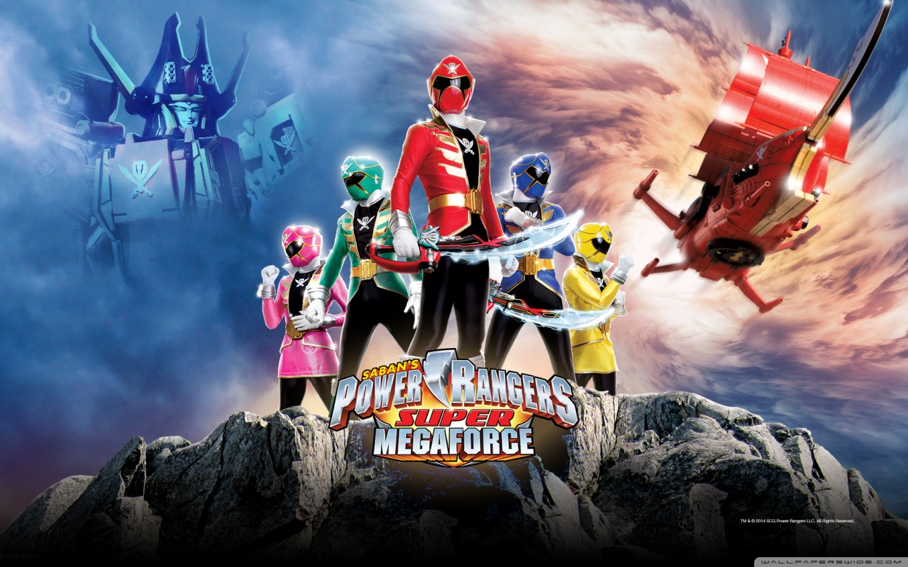 Sabans Power Rangers Super Megaforce HD desktop wallpaper