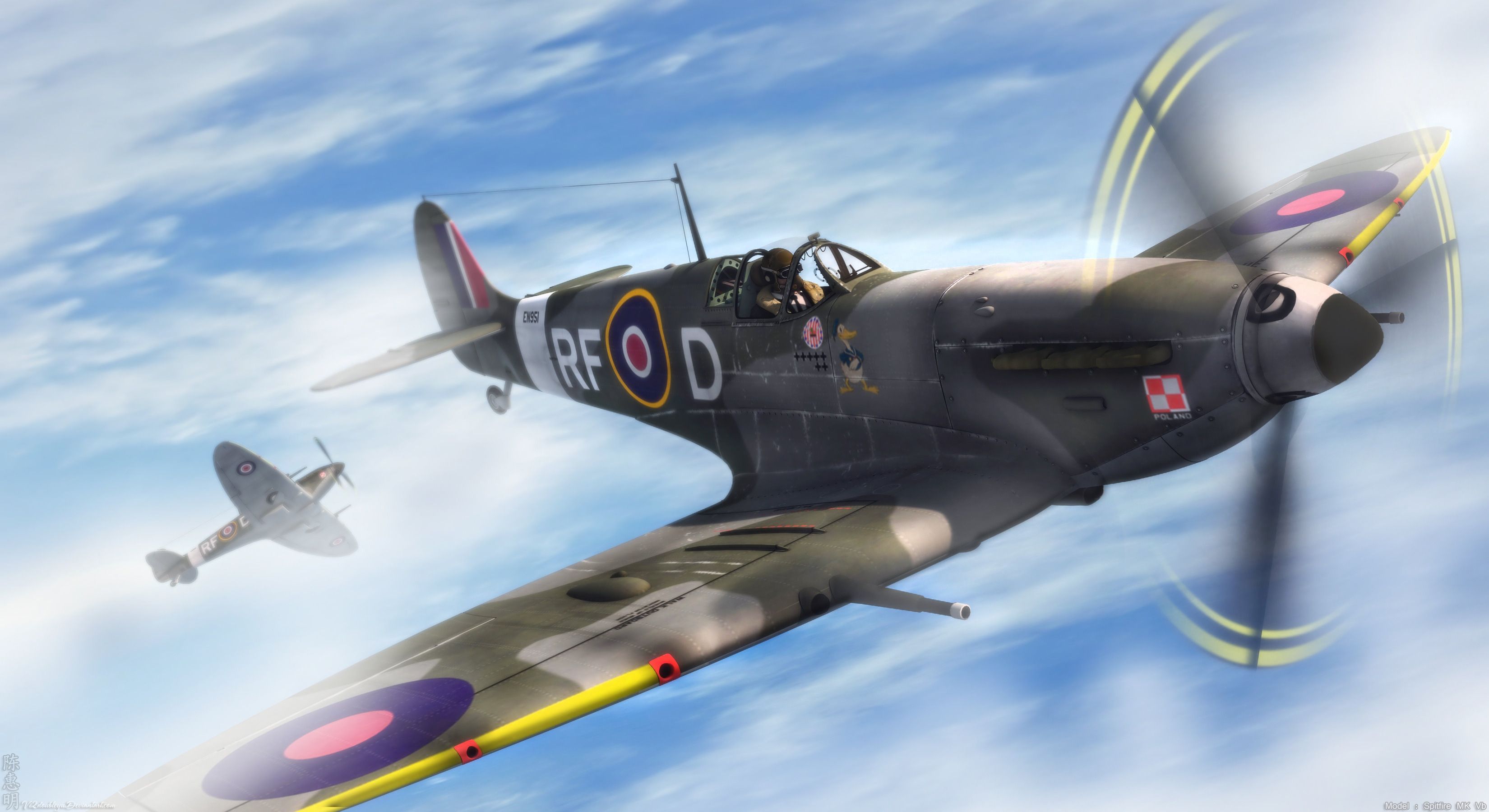 Spitfire HD Backgrounds