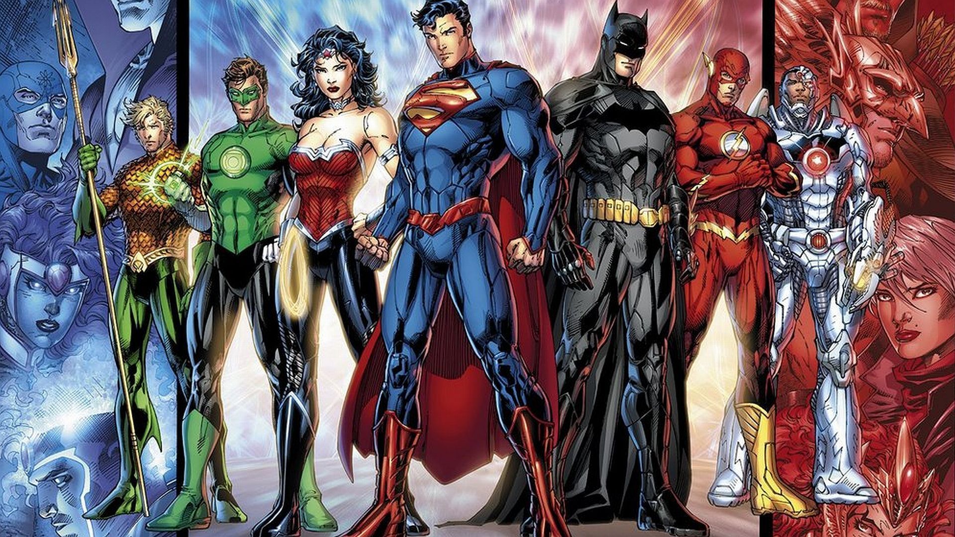 Justice League Backgrounds Group (70+)