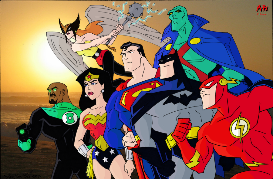 The Justice League by miles prowerx on DeviantArt