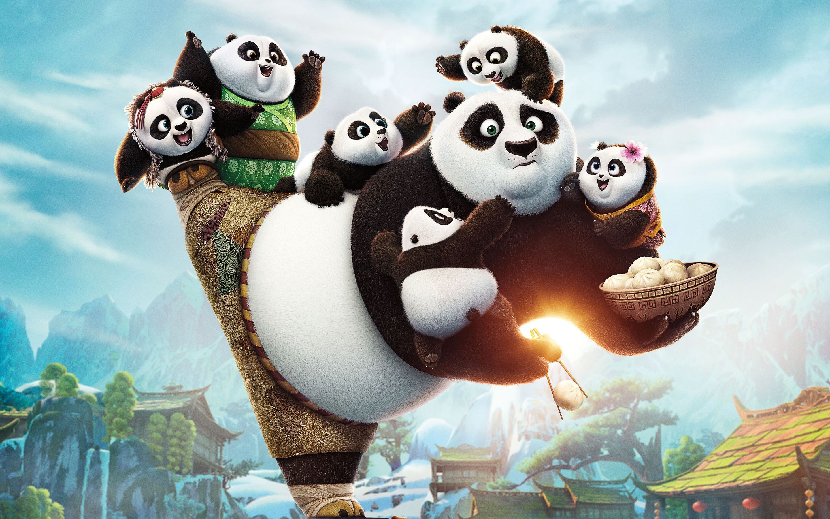Kung Fu Panda 3 2016 Wallpapers HD Backgrounds