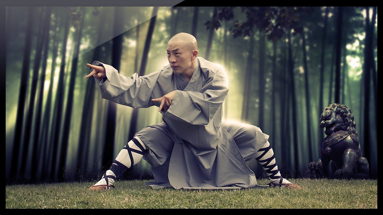 Photoshop Tutorial - Graphic Design - Shaolin Kung Fu Wallpaper